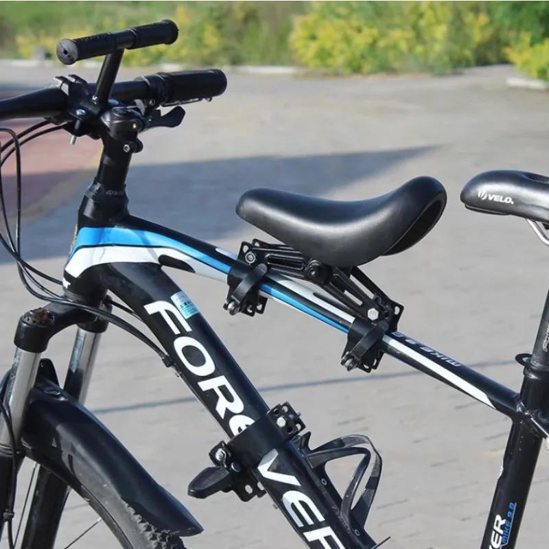 Sièges de vélo avec guidon et pédales pour enfants, siège enfant orienté vers l'avant, coussin de sécurité
