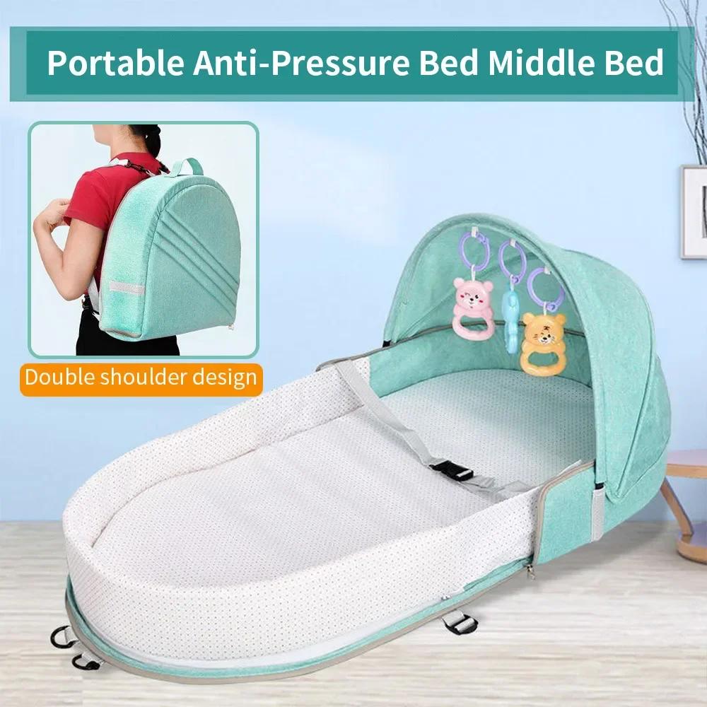 Berceau de bébé pliant Anti-écrasement