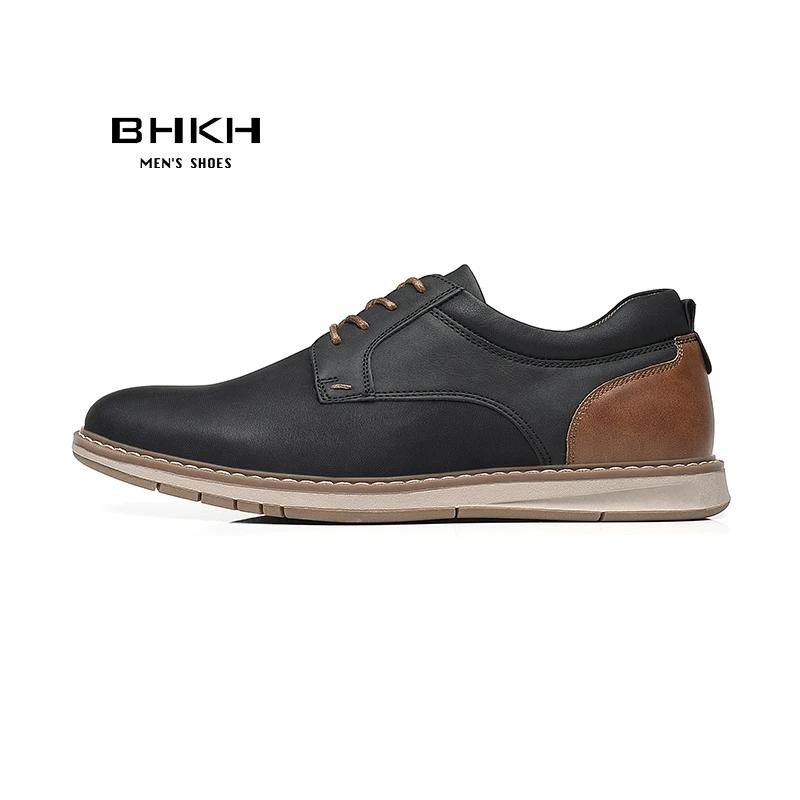 BHKH nouvelles chaussures pour hommes printemps/été en cuir Pu