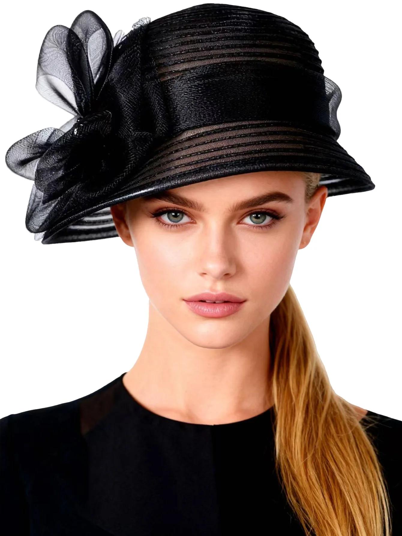 FS – chapeaux de soleil à large bord pour femmes