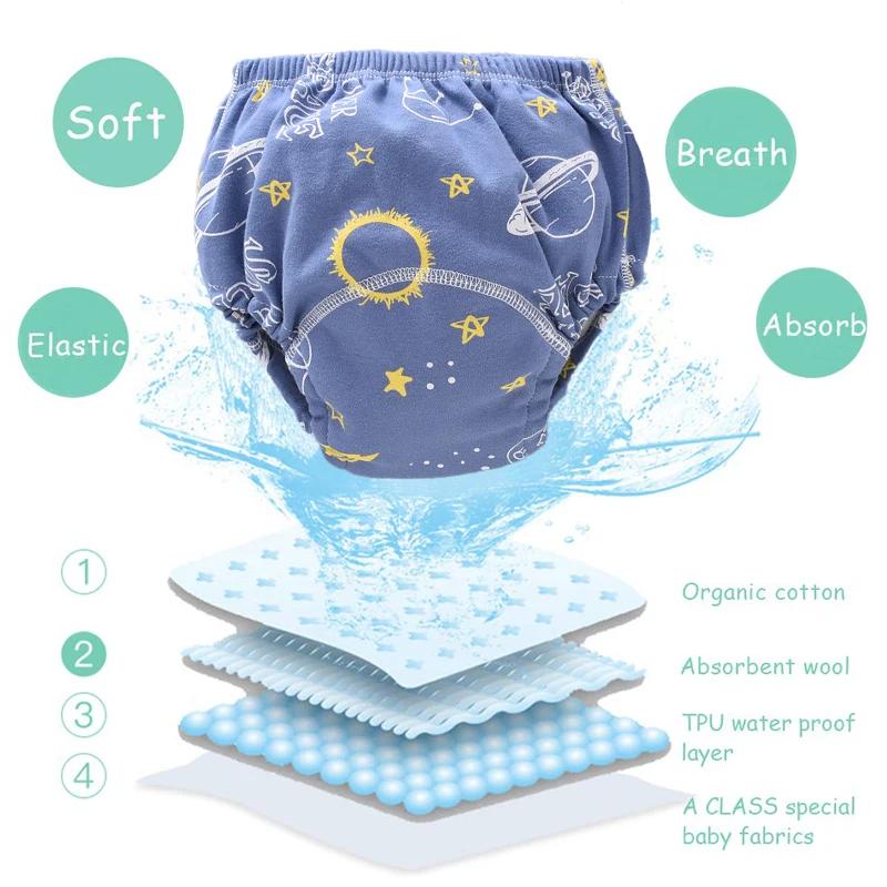 Couches-culottes réutilisables pour bébé