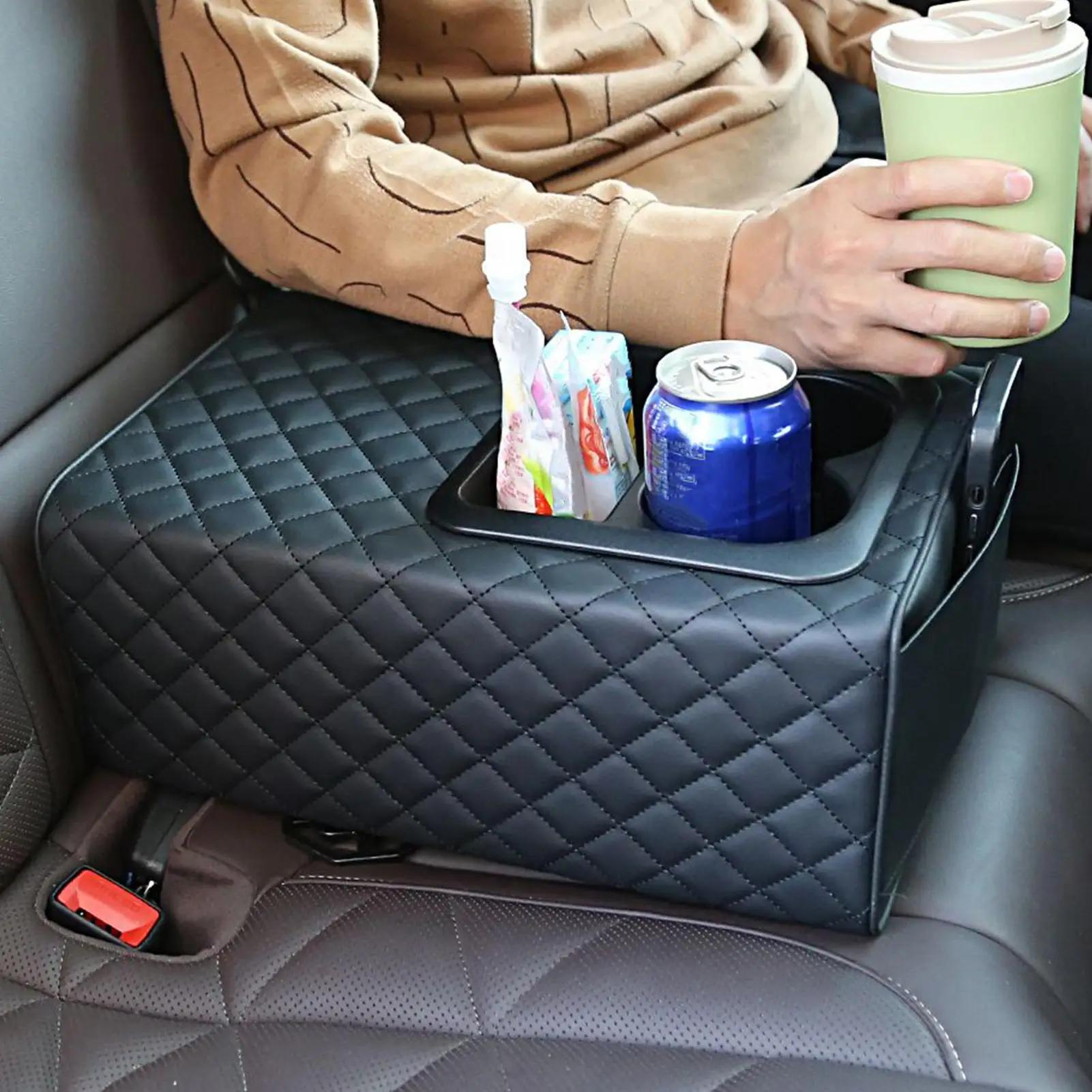 Accoudoir de siège arrière de voiture, coussin rehausseur pour console de banquette arrière, pour SUV, camion, berline, véhicule