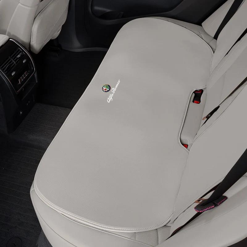 Housse de siège en soie glacée pour voiture, accessoires intérieurs, pour Alfa Romeo 147 156 159 166 Mito Giulia Stelvio GT Giulietta 4C