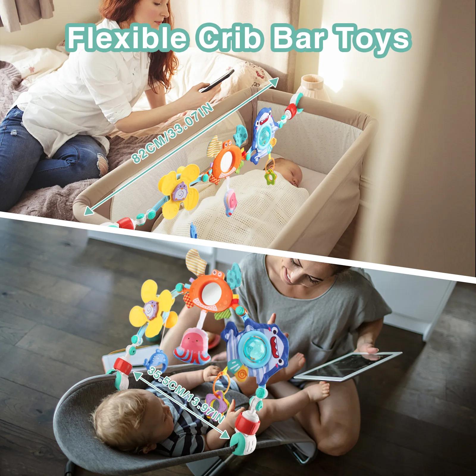 Jouets en arc de poussette pour bébé