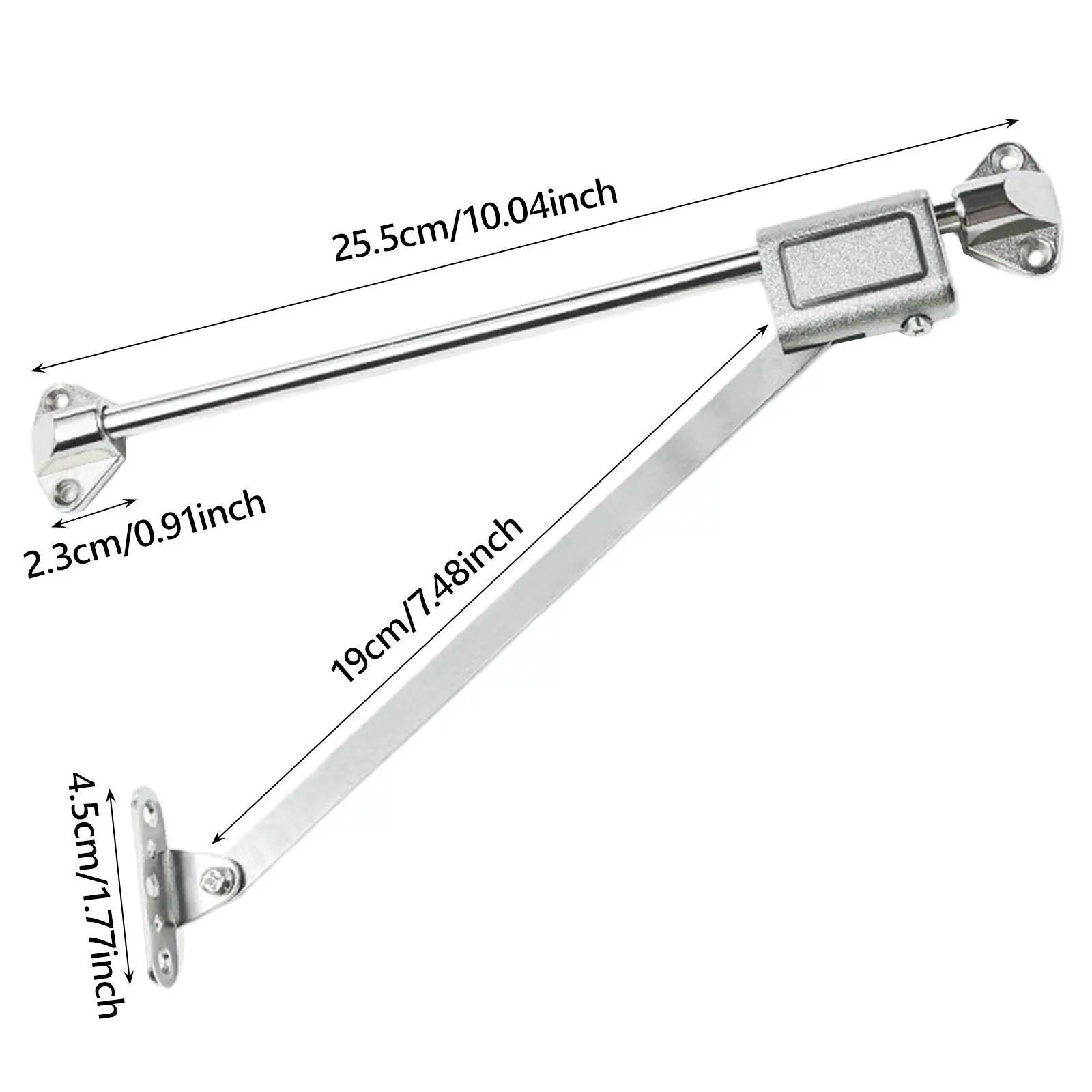 Support de porte rabattable pour placard