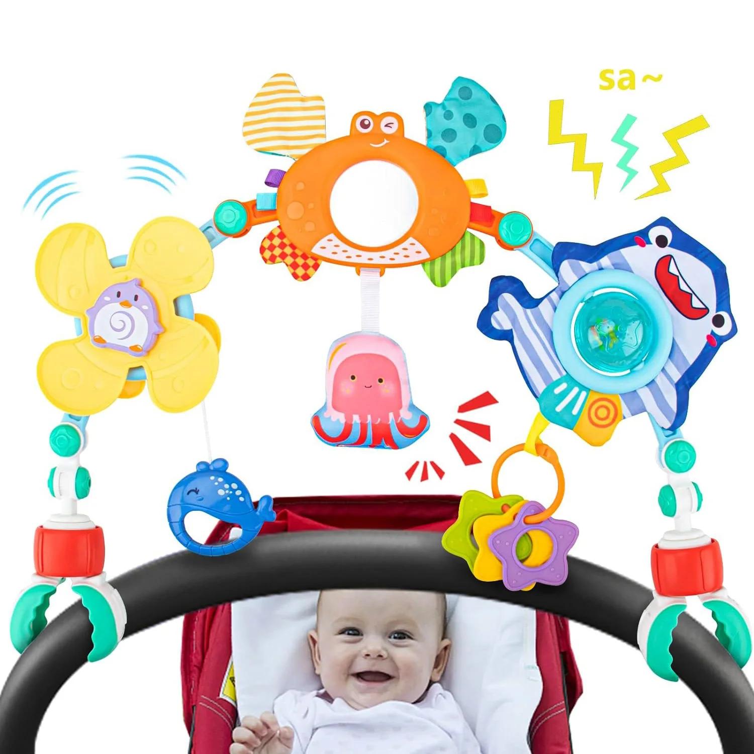 Jouets en arc de poussette pour bébé