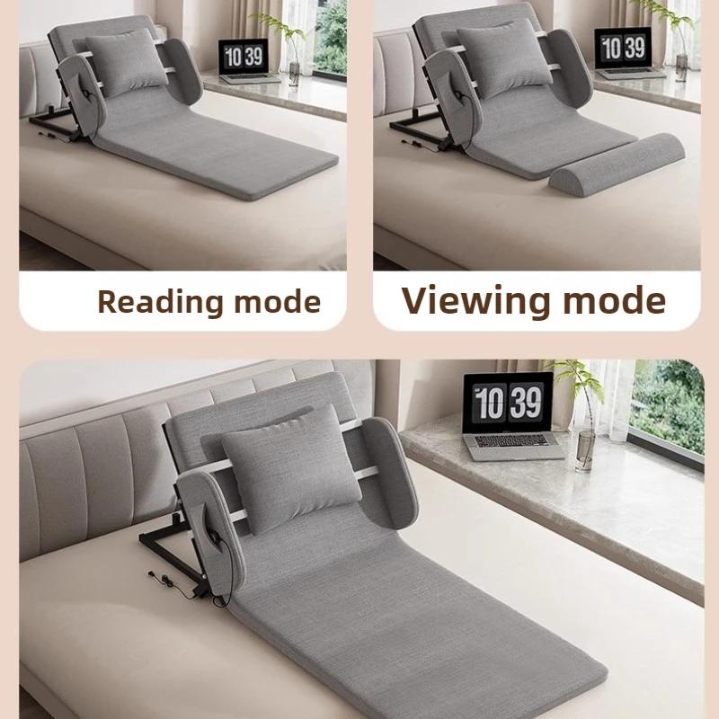 Cadre de lit adapté aux meubles de chambre à coucher, cadre de lit intelligent électrique/manuel réglable qui aide à incliner le lit