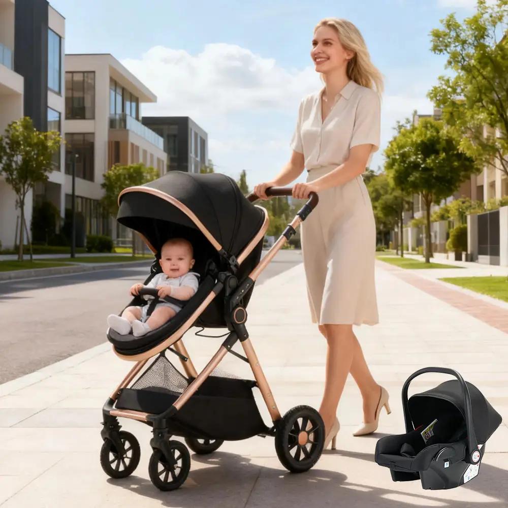 Poussette 3 en 1 pour bébé