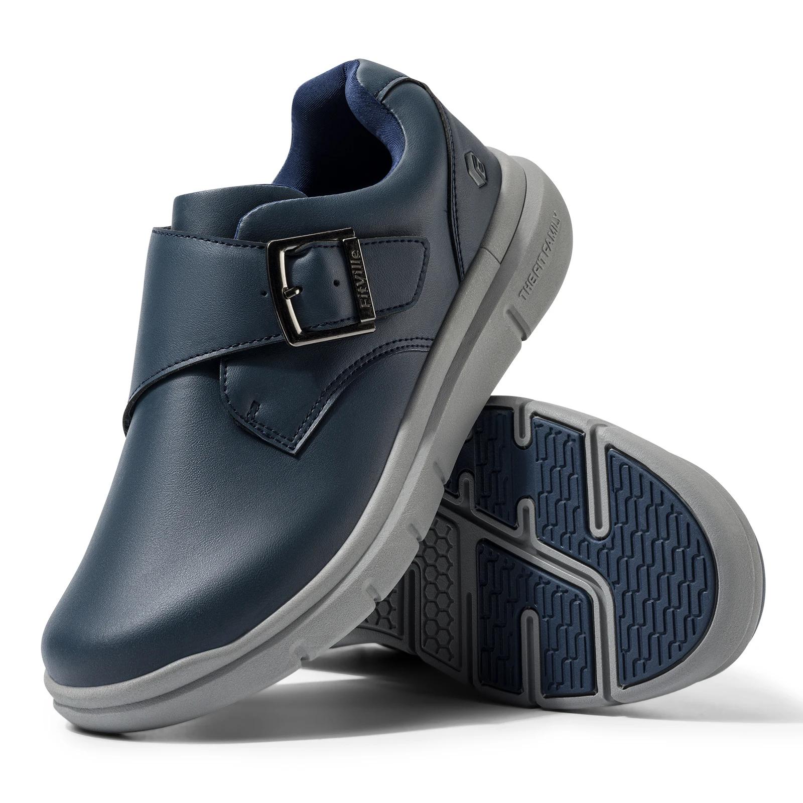 Fittington chaussures de marche Extra larges pour homme diabétique pieds gonflés