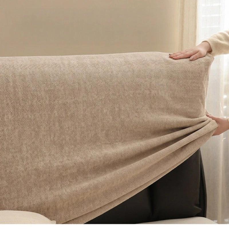 Housse de tête de lit tout-en-un, protège-matelas extensible, jupe de lit anti-rayures, anti-griffures pour chats, antidérapante, amovible, lavable, anti-poussière