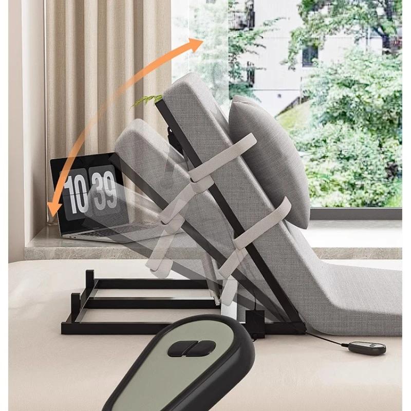 Cadre de lit adapté aux meubles de chambre à coucher, cadre de lit intelligent électrique/manuel réglable qui aide à incliner le lit