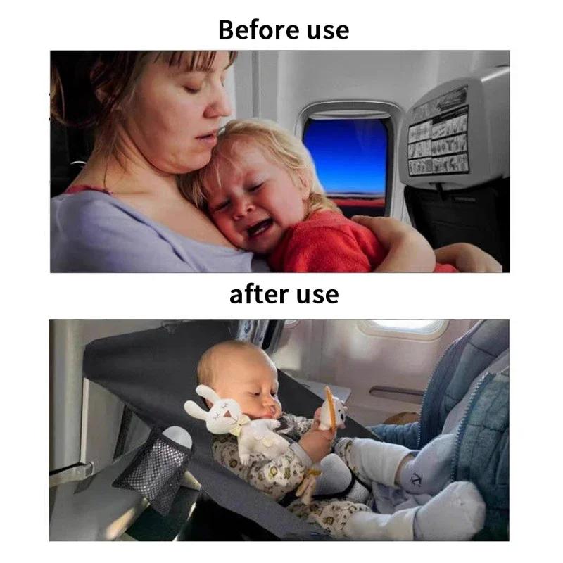 Siège de voiture extensible pliable portatif pour bébé adapté au berceau de voyage en avion, siège d'auto extensible Portable pour bébé