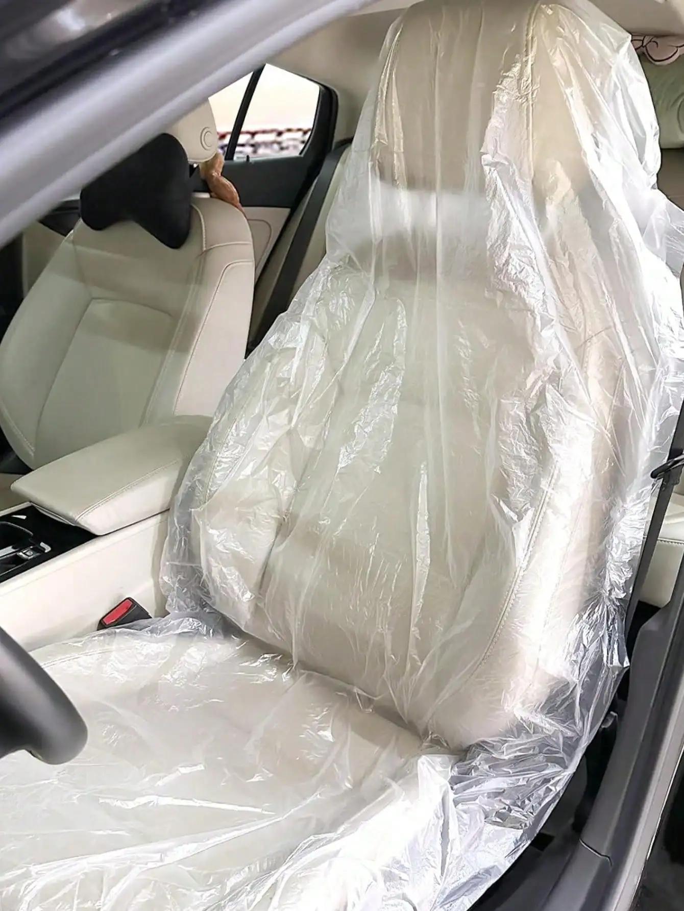 100 housses de siège de voiture jetables – un "protecteur pratique" pour une protection multi-scénarios