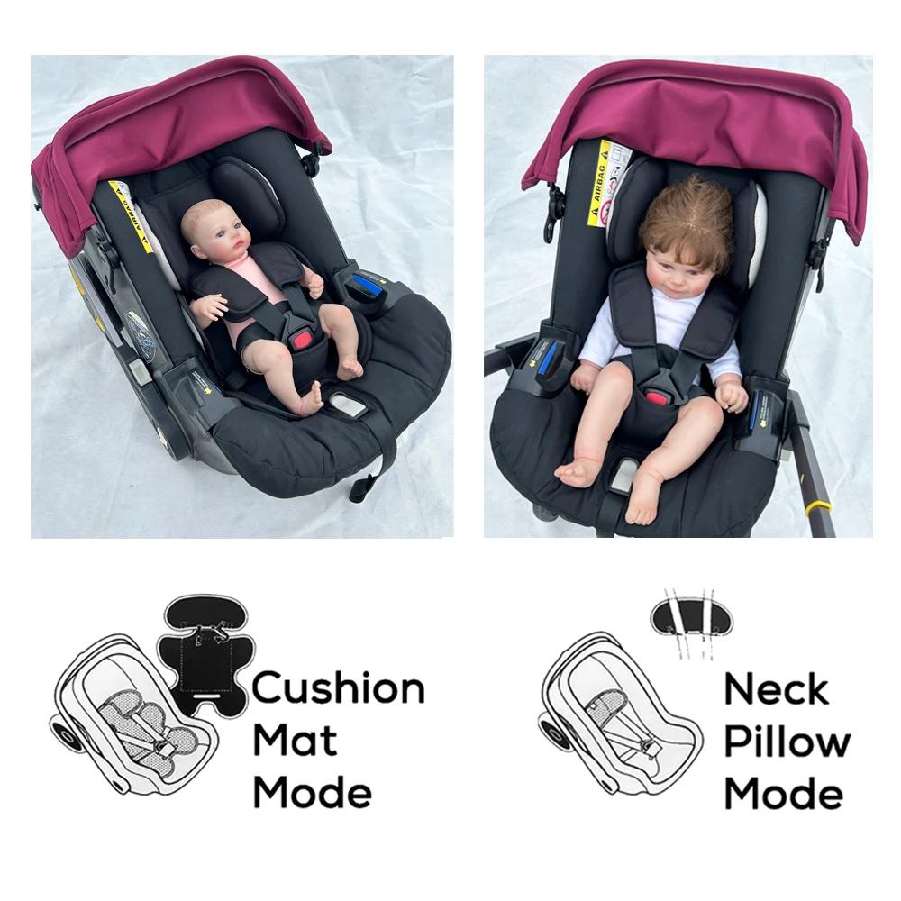 Oreiller soutien tête coussin corps COLU ENFANT compatible poussette siège auto Doona
