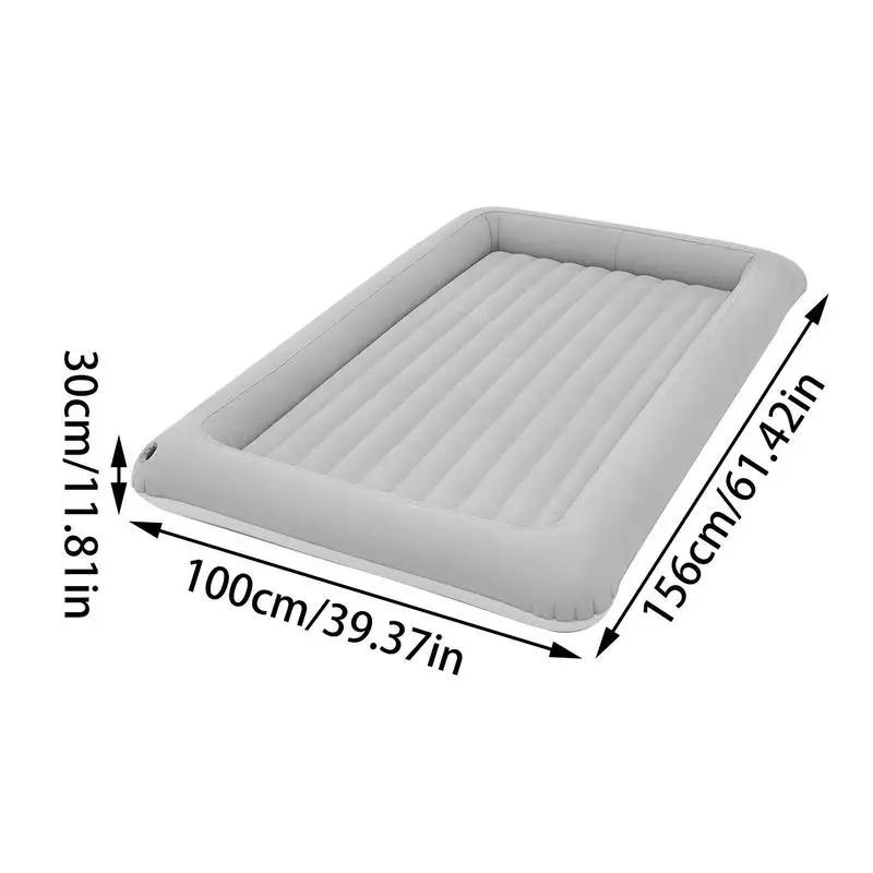 Lit de bébé gonflable pliant lit de couchage pour enfant matelas pneumatique arrière de voiture voyage aérien pour enfants coussin de couchage d'avion à grande vitesse