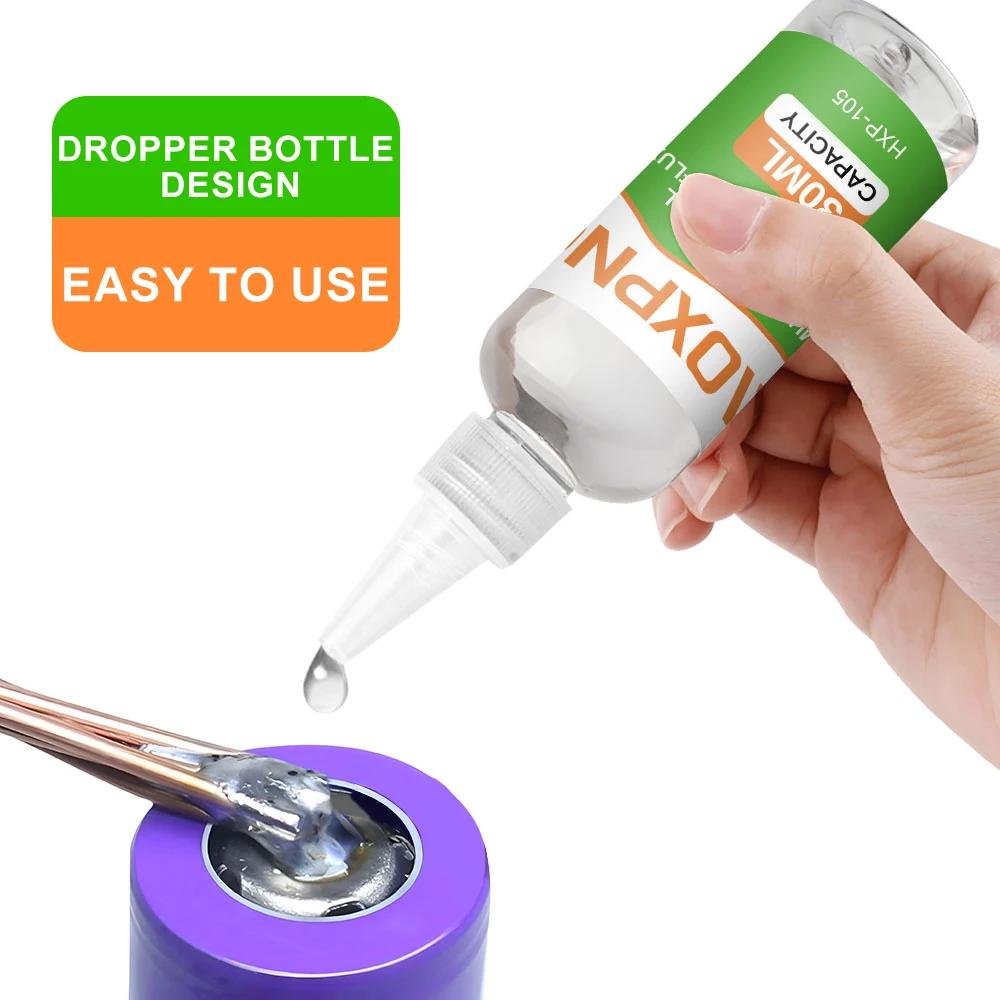 Flux liquide, soudure multifonctionnelle pour métaux tels que feuilles d'acier inoxydable
