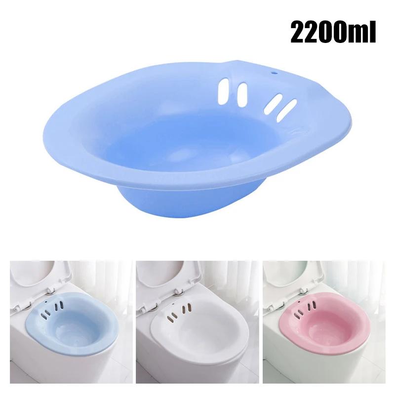 Baignoire de siège de toilette pour bidet, soins post-partum, bassin pour handicapés, trempage périnéal, pas de squats