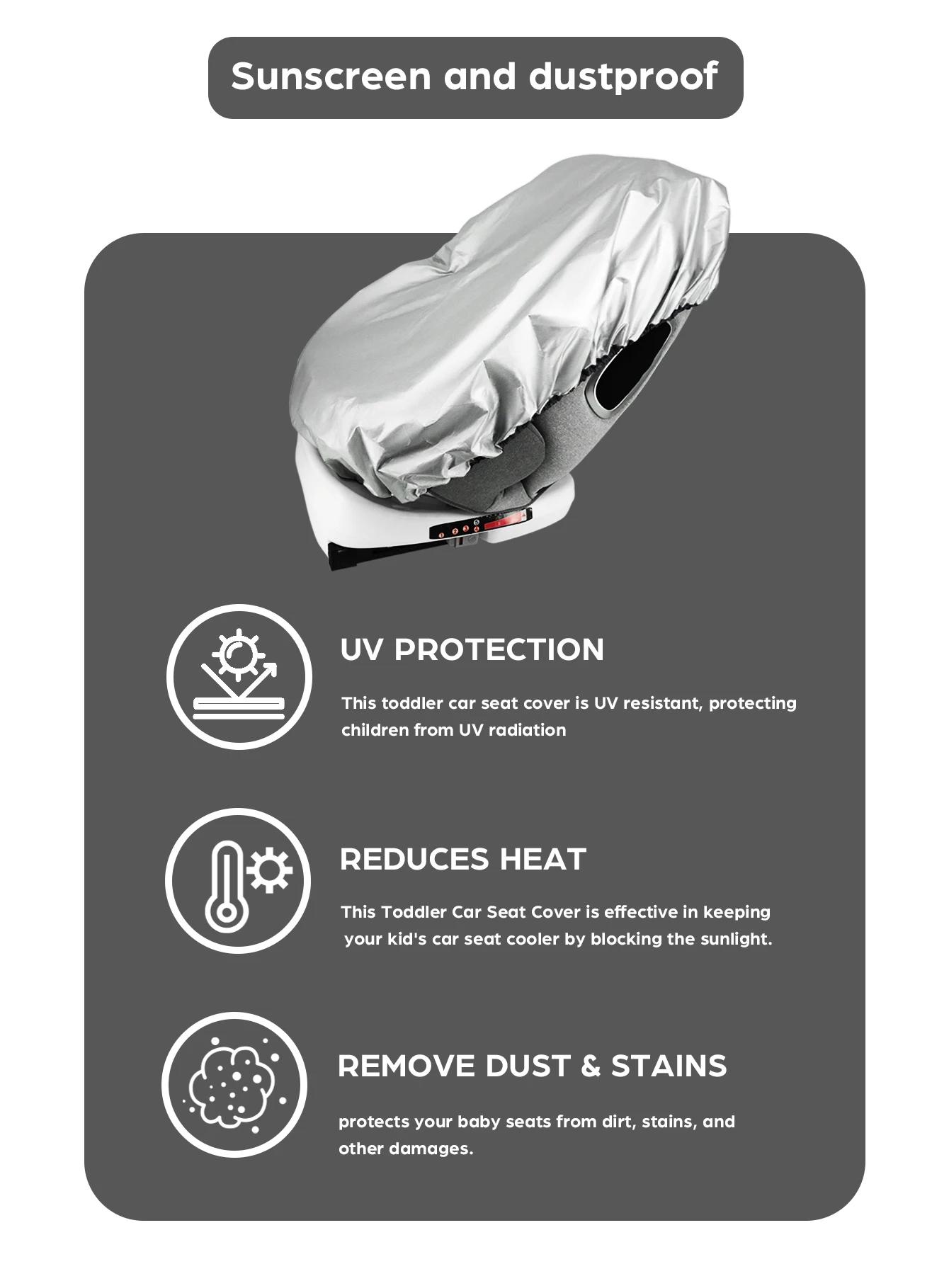 Pare-soleil pour siège de voiture pour bébé