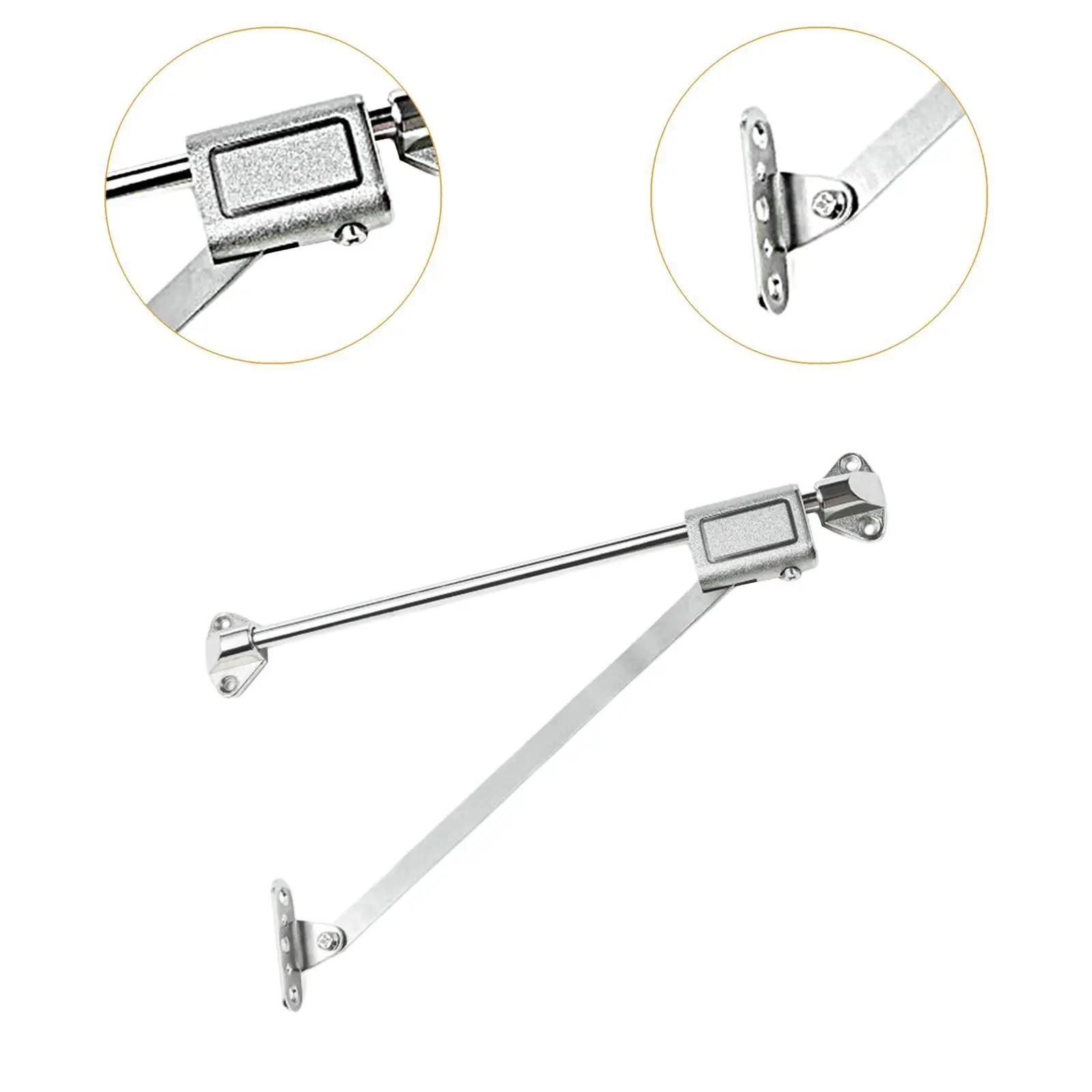 Support de porte rabattable pour placard