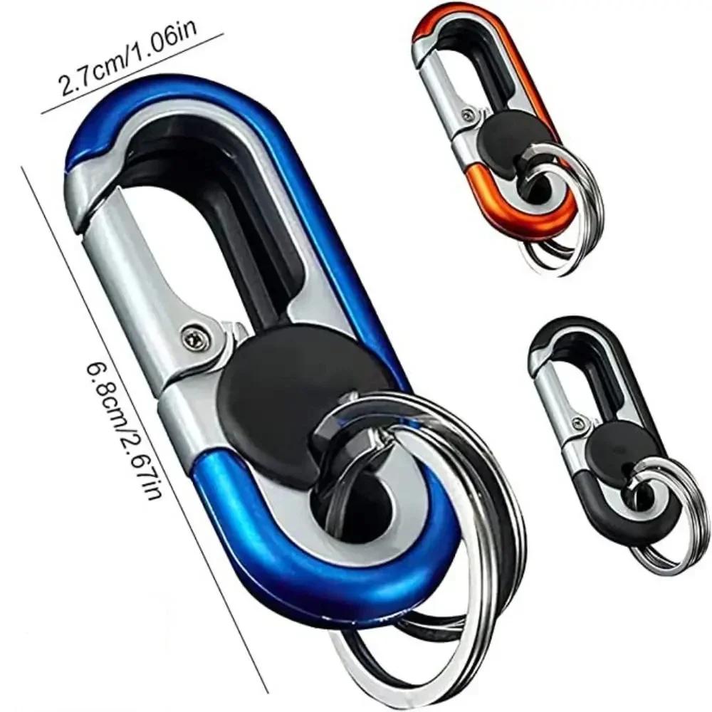 Porte-clés à Double anneau pour hommes