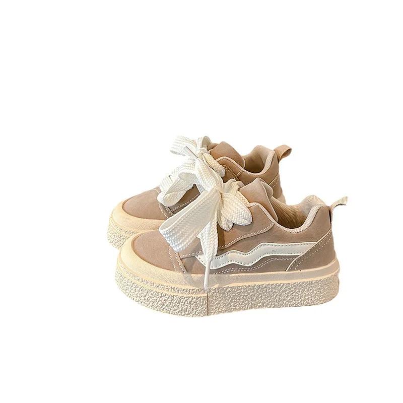 Baskets basses décontractées pour enfants - Semelles souples