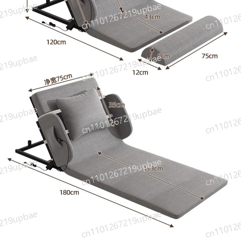 Cadre de lit adapté aux meubles de chambre à coucher, cadre de lit intelligent électrique/manuel réglable qui aide à incliner le lit