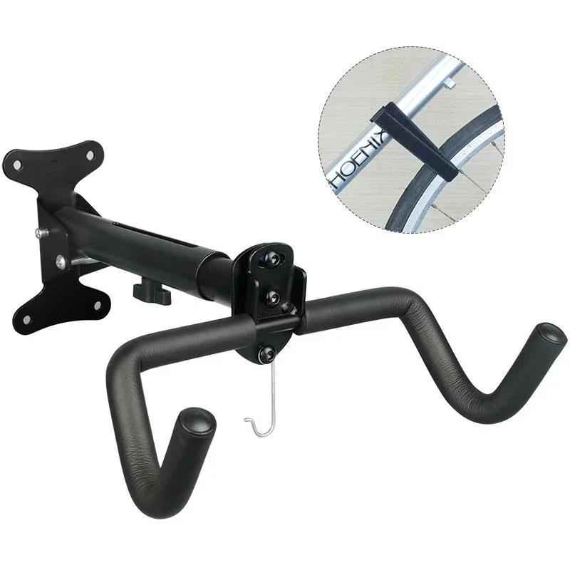 Support mural pliable et réglable pour vélo de route et VTT, accessoires de cyclisme, gain de place, T1