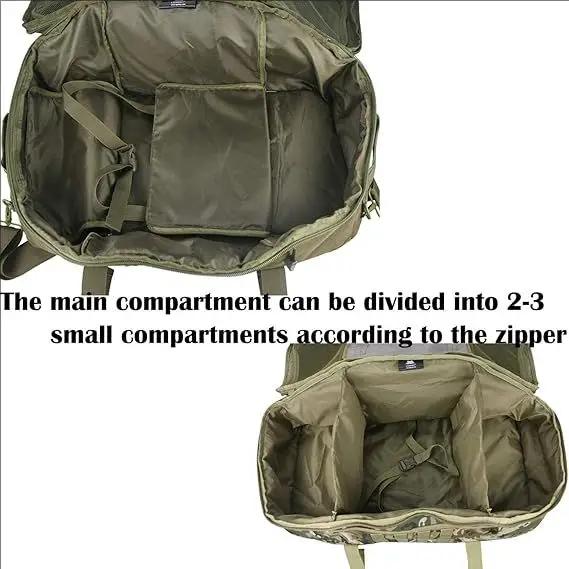 30L 45L 80L sac polochon de voyage sac à dos tactique militaire avec sangle réglable sac de week-end pour hommes femmes 