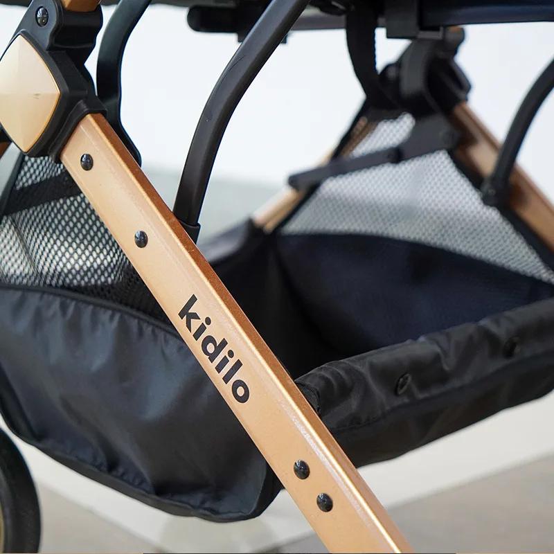 2025 nouvelle poussette pour bébé peut s'asseoir ou s'allonger, poussette multifonctionnelle légère et pliable, poussette pour enfant