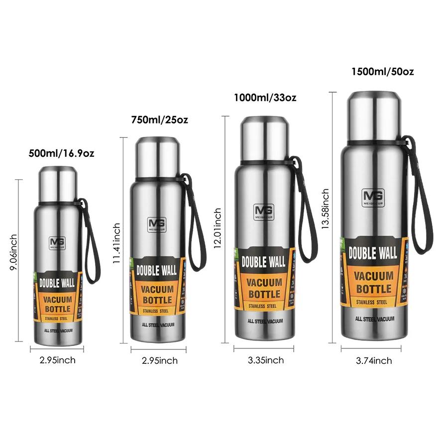 Bouteille Thermos en acier inoxydable 304