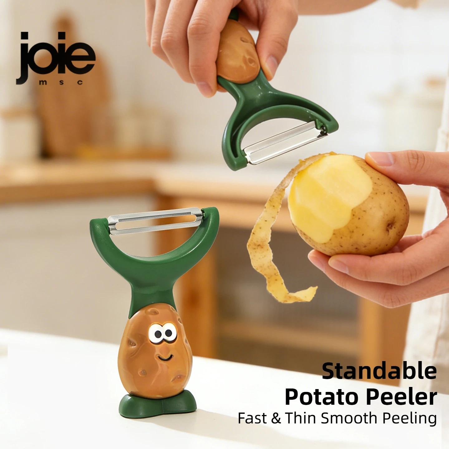 Joie éplucheur de pommes de terre en acier inoxydable