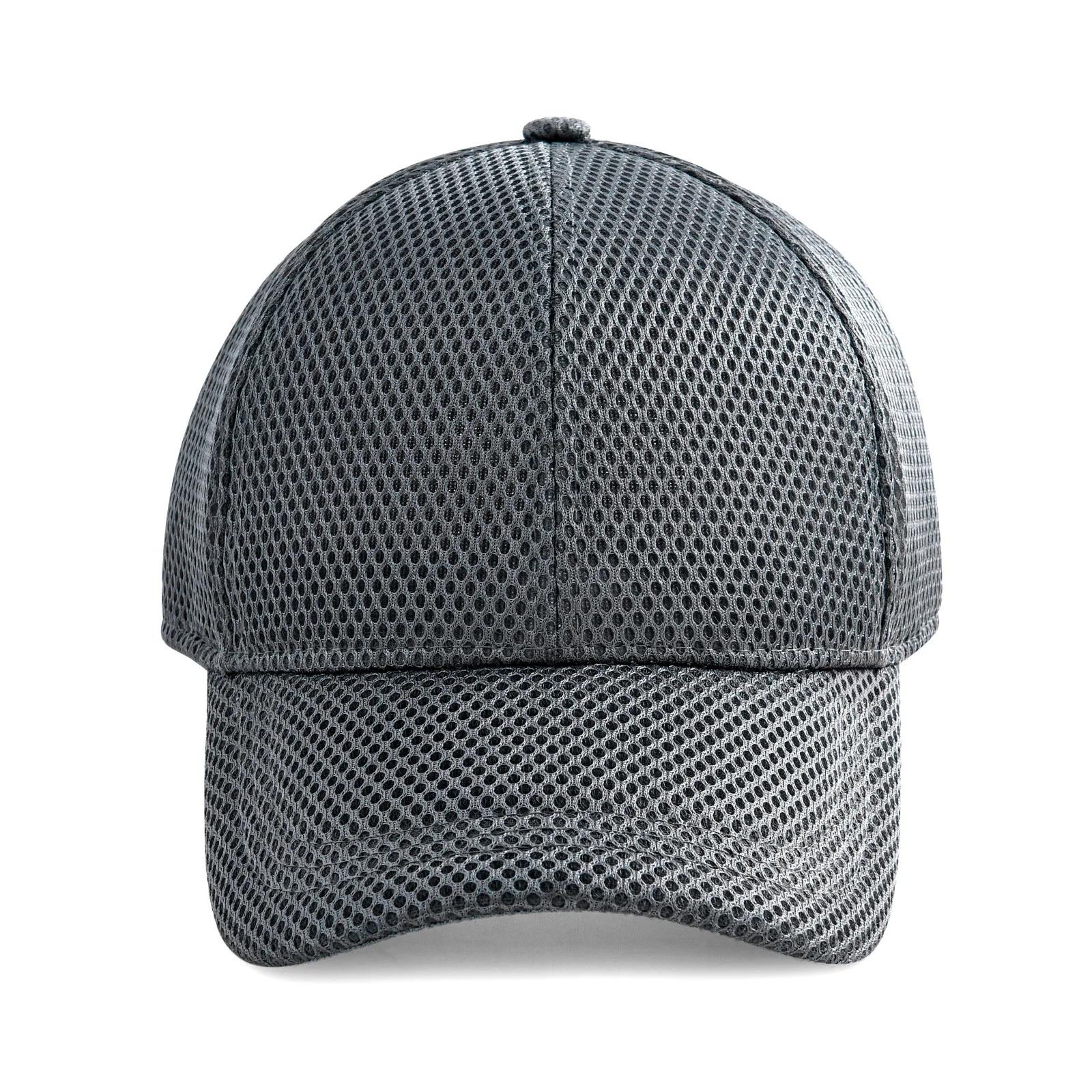 Casquette de baseball unisexe FEICUI 6 panneaux en maille pour l'été
