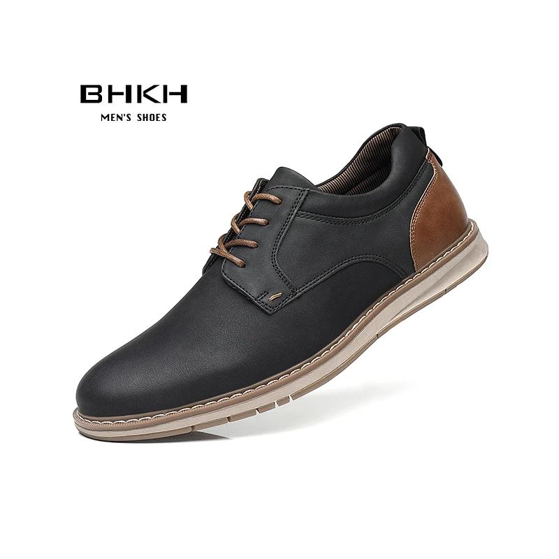 BHKH nouvelles chaussures pour hommes printemps/été en cuir Pu
