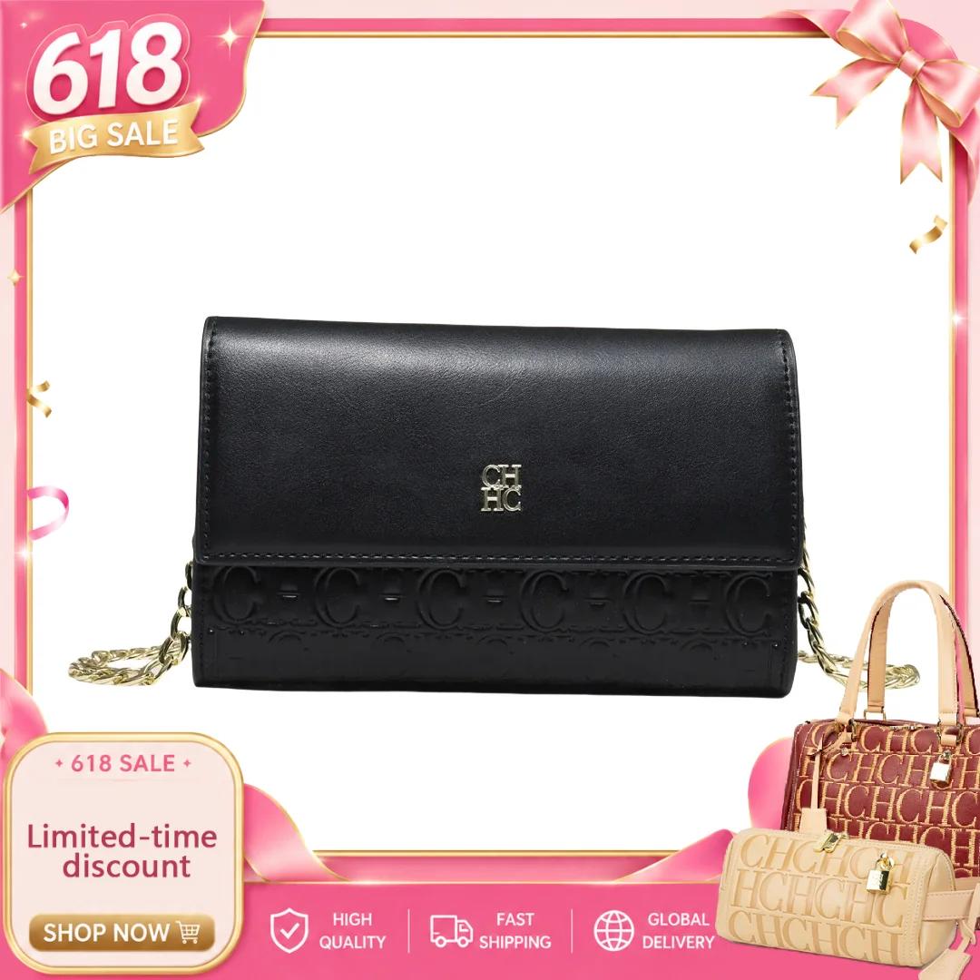 Sac à bandoulière polyvalent pour femme CH Festival Essential avec imprimé lettres