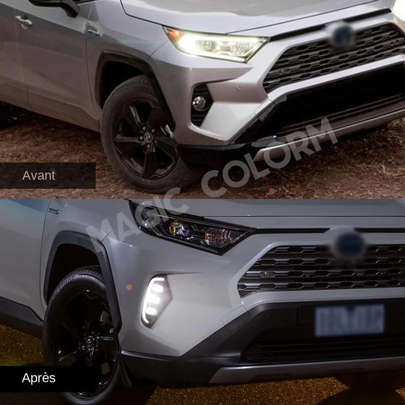 Feu de jour DRL Led antibrouillard Toyota RAV4 2019 2020 2021