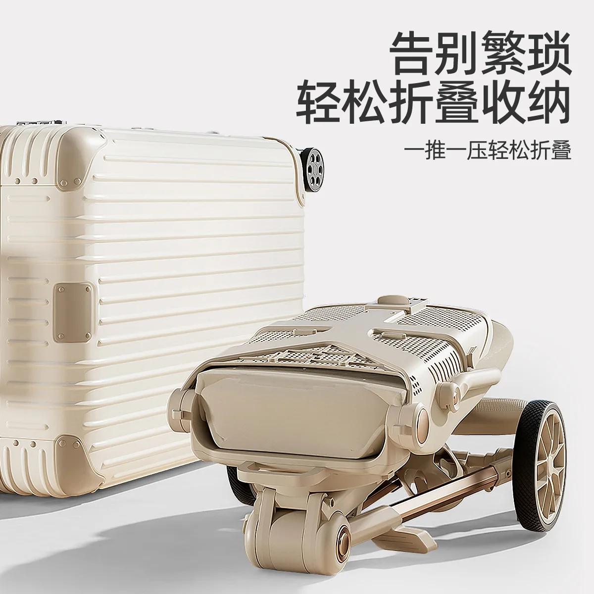 Poussette inclinable et pliable pour bébé