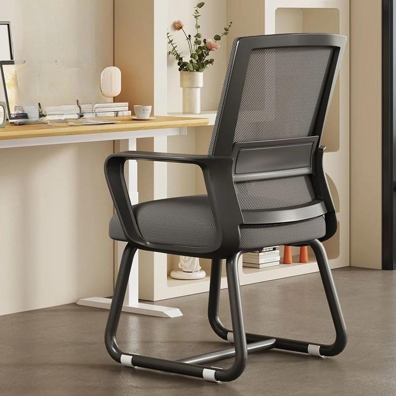 Chaise d'ordinateur chaise de joueur chaise ergonomique confortable bureau sédentaire réunion dortoir collège étudiant chaises tabouret de bureau à domicile