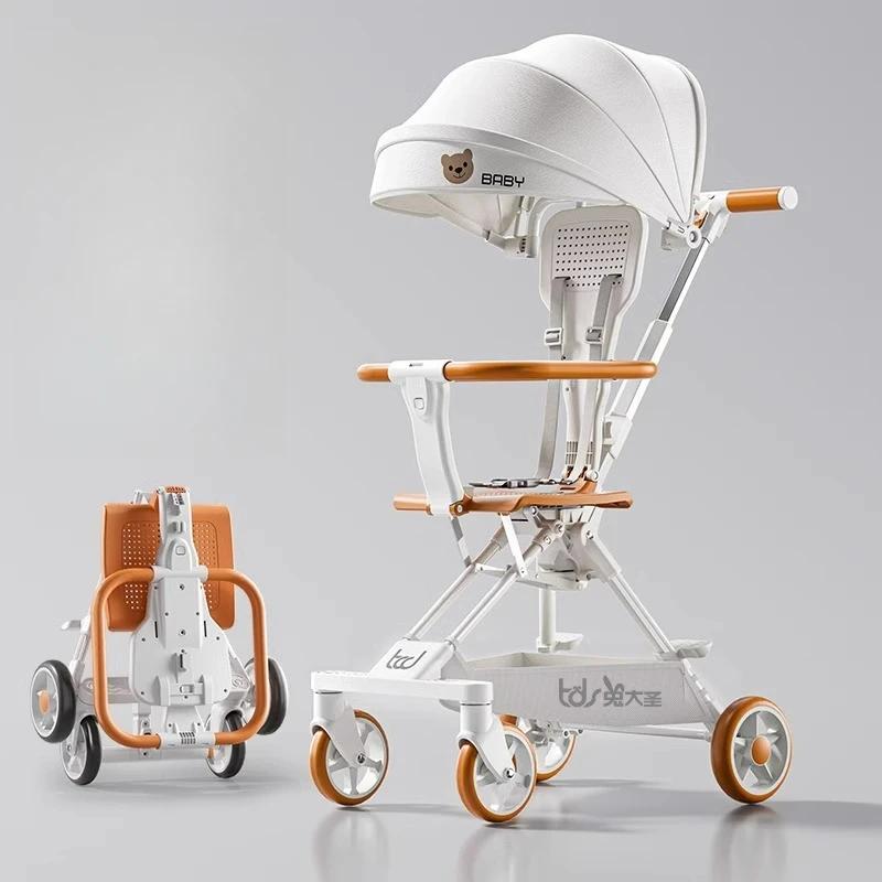 Poussette bébé enfant, légère et pliable