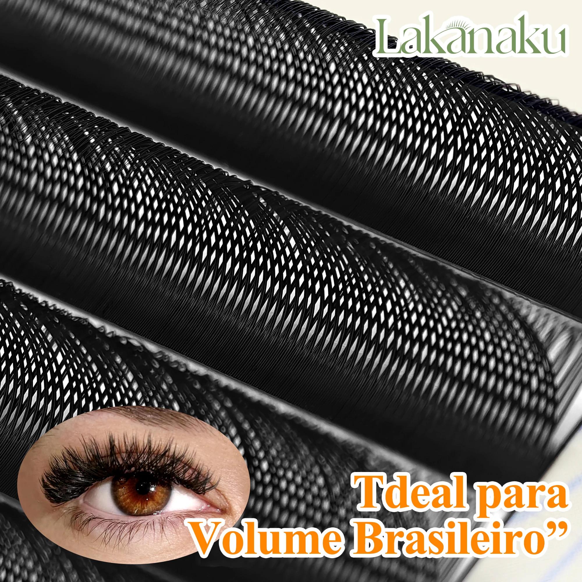 LAKANAKU Cilios YY Extensions de cils 6 plateaux