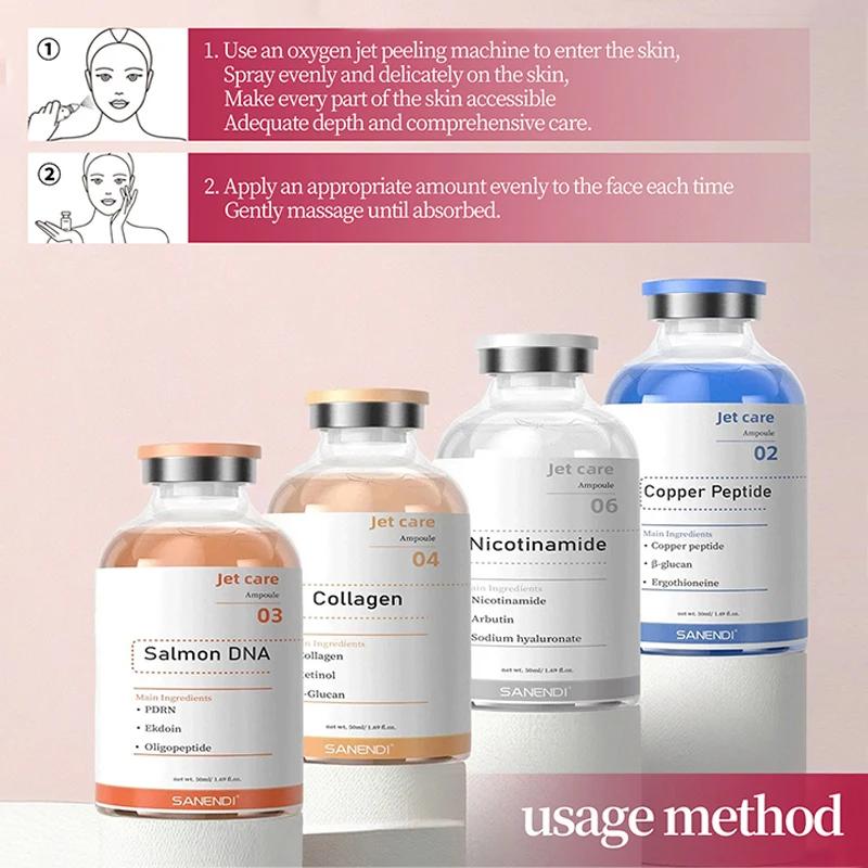 SANENDI – sérum pour la peau du visage, Ampoules hydratantes et éclaircissantes, soin avec Astaxanth