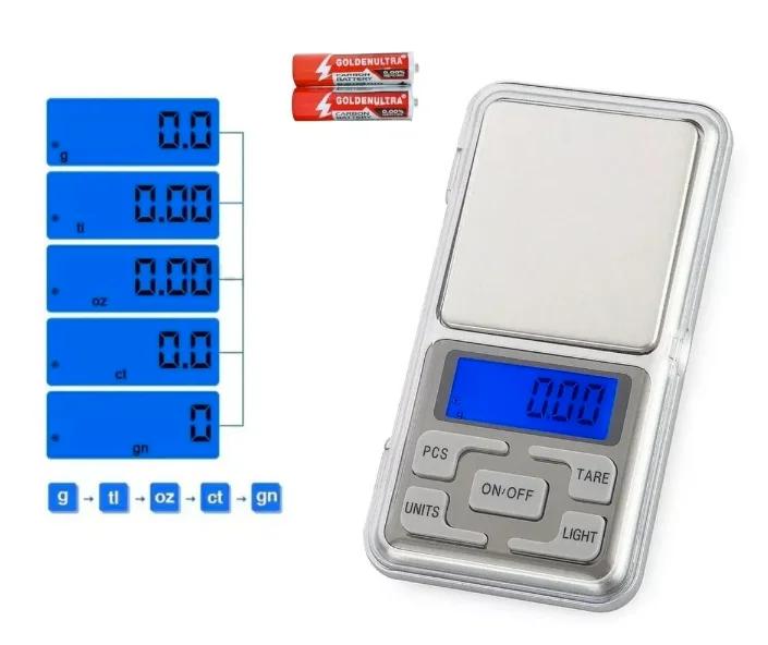 Mini balance portable de haute précision 0,1g A 500g numérique