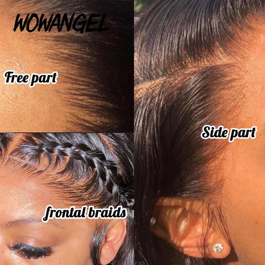 Wow Angel-Full HD Lace Frmetals, 13x6, Invisible HD Lace, Full Frmetals, Only, Pre Plucked, Natural