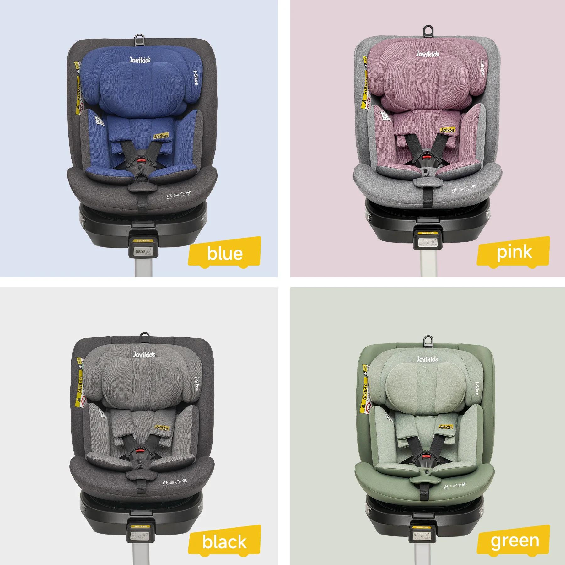 Jovikids Ranger 360 ° Siège auto bébé pivotant taille i 40-150 cm avec pied de support