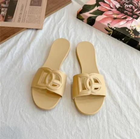 Nouvelles sandales de mode et de loisirs pour femmes été 2025, tongs plates antidérapantes pour la p