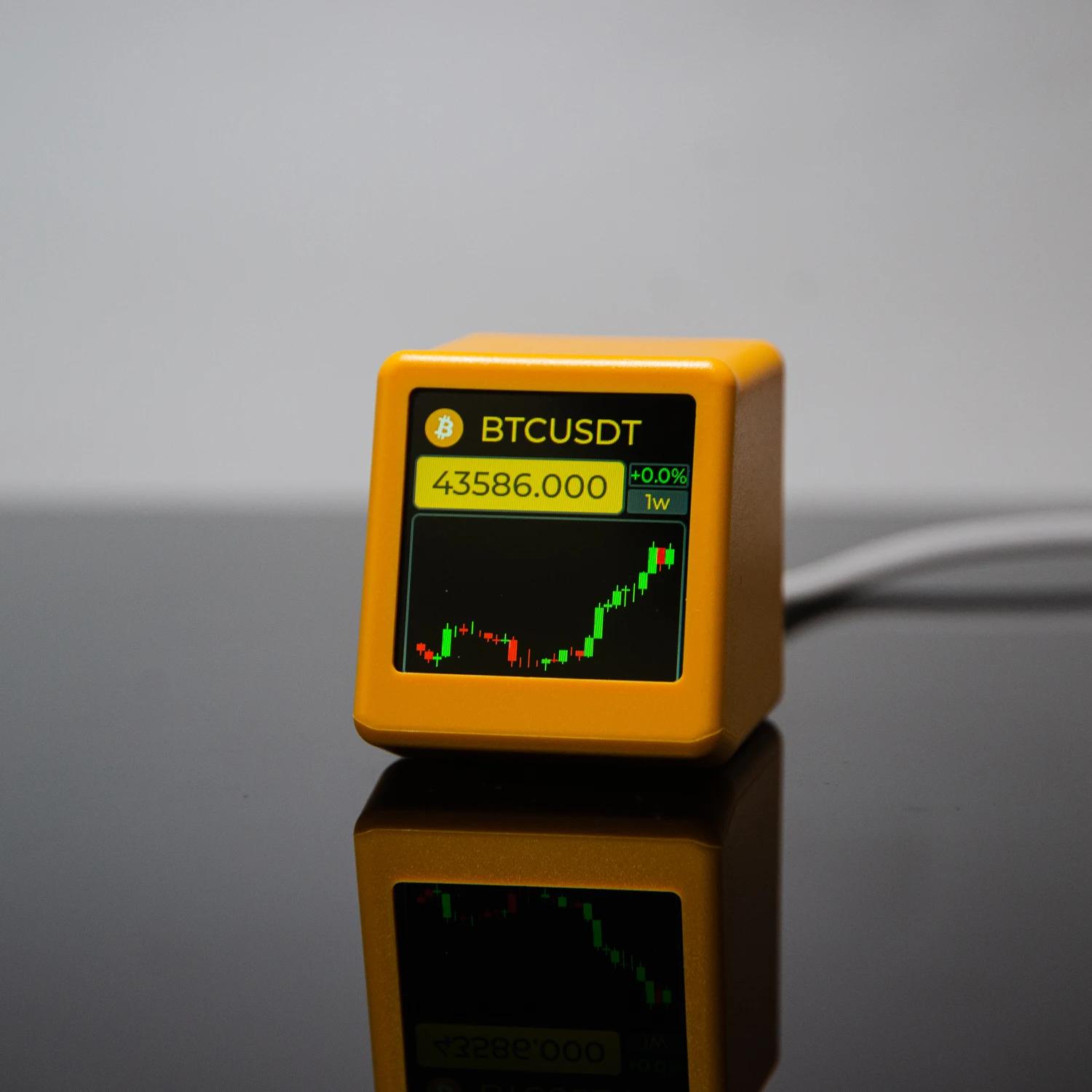 GeekMagic PRO Bitcoin, crypto-monnaies, actions, contrats à terme, taux de change, suivi des prix, a