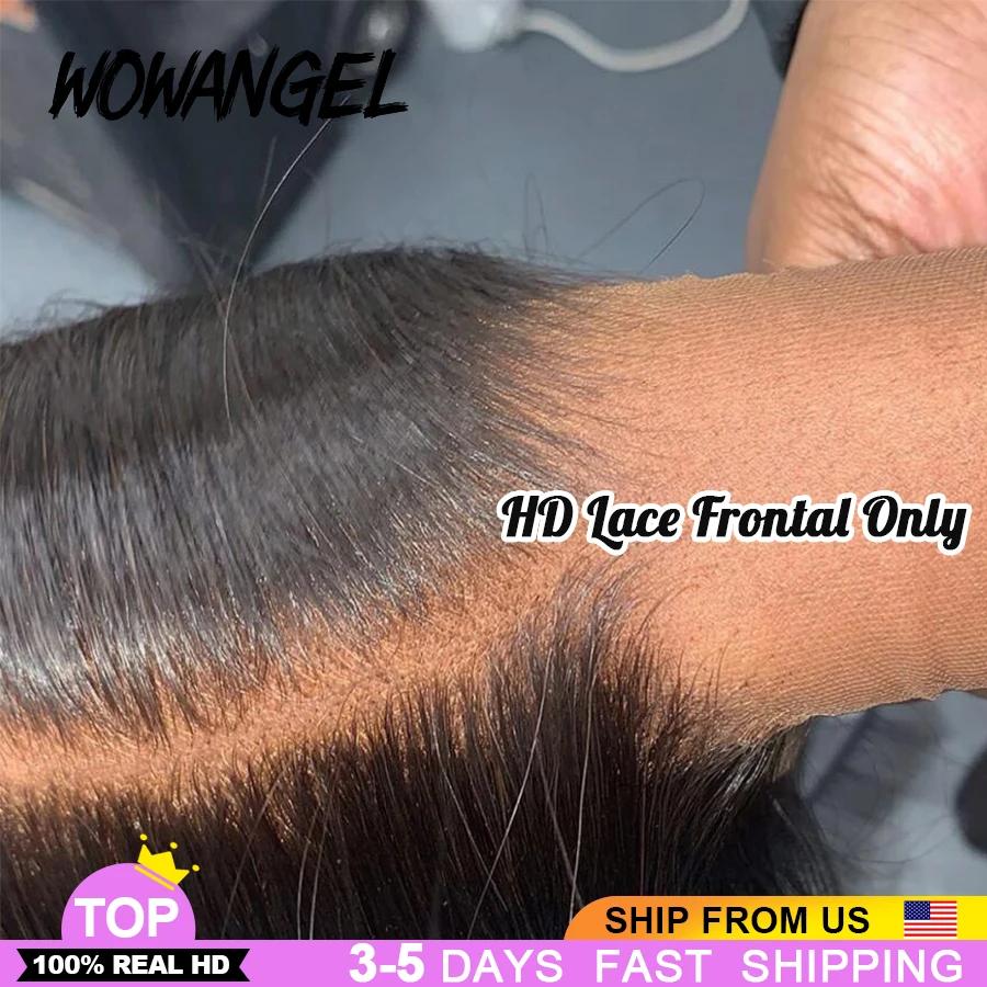 Wow Angel-Full HD Lace Frmetals, 13x6, Invisible HD Lace, Full Frmetals, Only, Pre Plucked, Natural