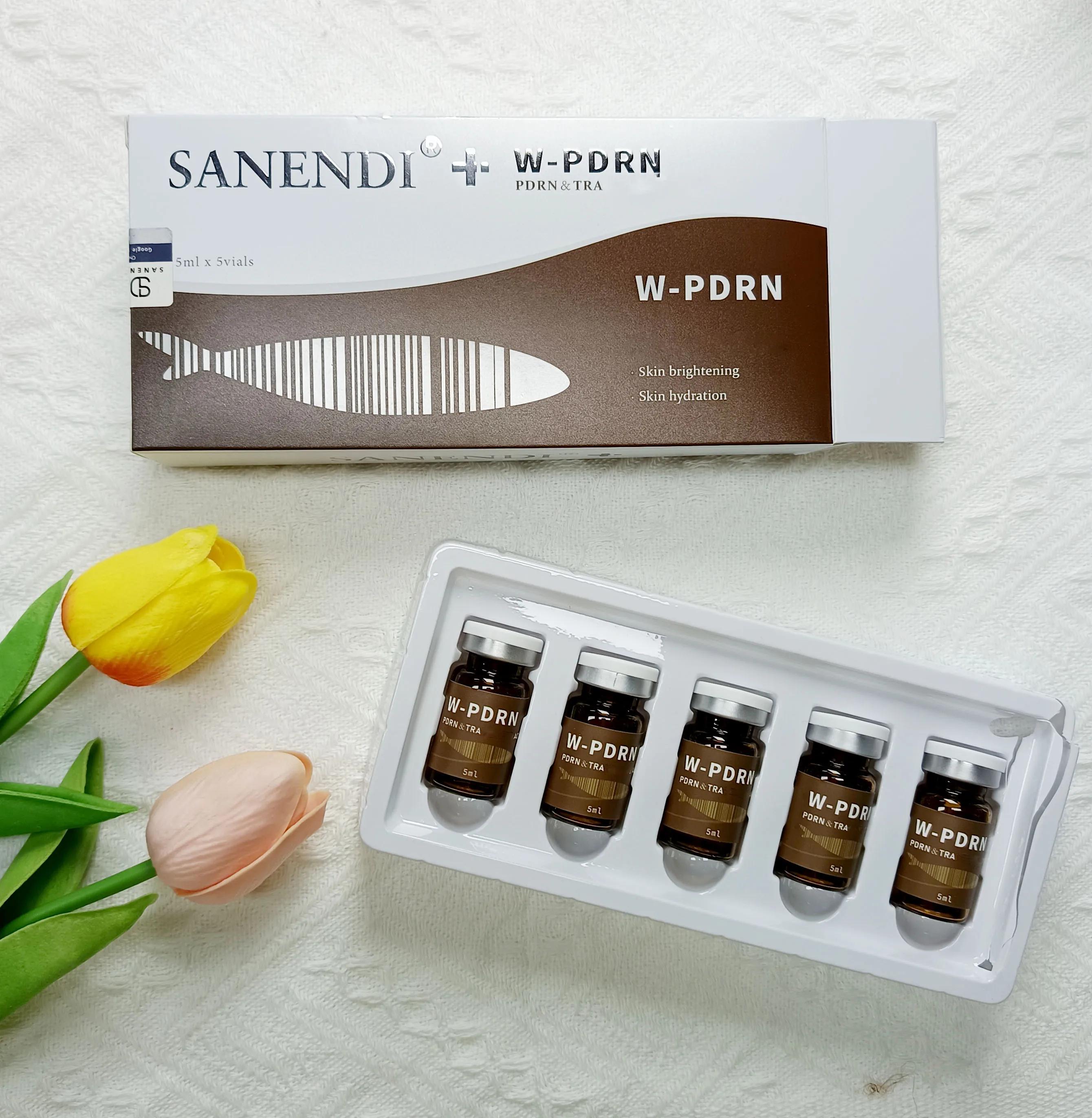SANENDI PDRN Sérum ADN de Saumon Ampoule Lissante Solution Liquide Booster Capillaire Éclaircissant