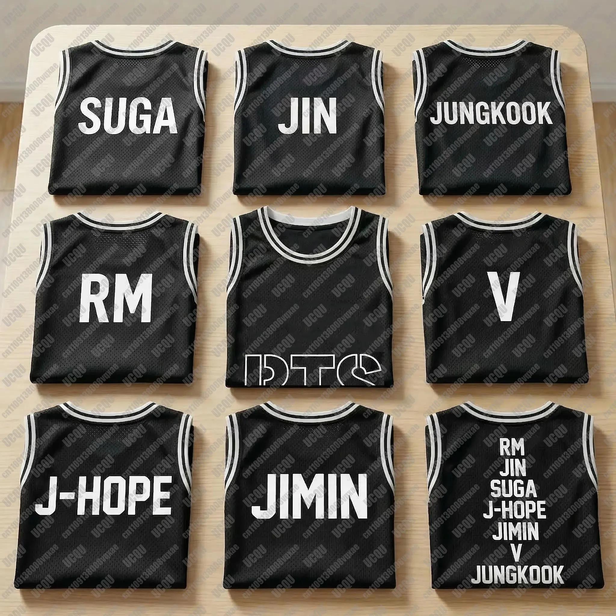 Maillot de basket Kpop unisexe 2026, débardeur respirant sans manches, gilet de sport décontracté st