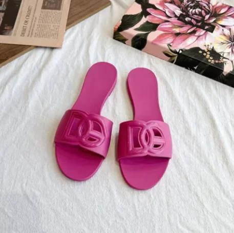Nouvelles sandales de mode et de loisirs pour femmes été 2025, tongs plates antidérapantes pour la p