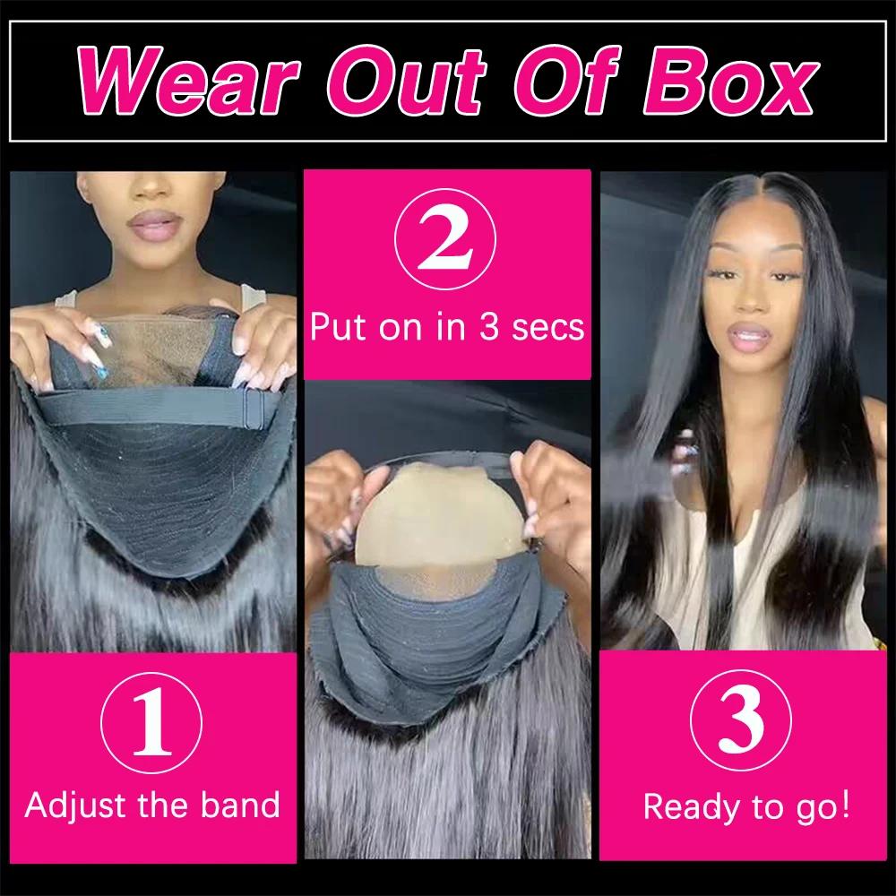 Perruque Lace Front Wig Péruvienne Naturelle, Cheveux Humains, Prêt à vitation, Body Wave, Wear matc